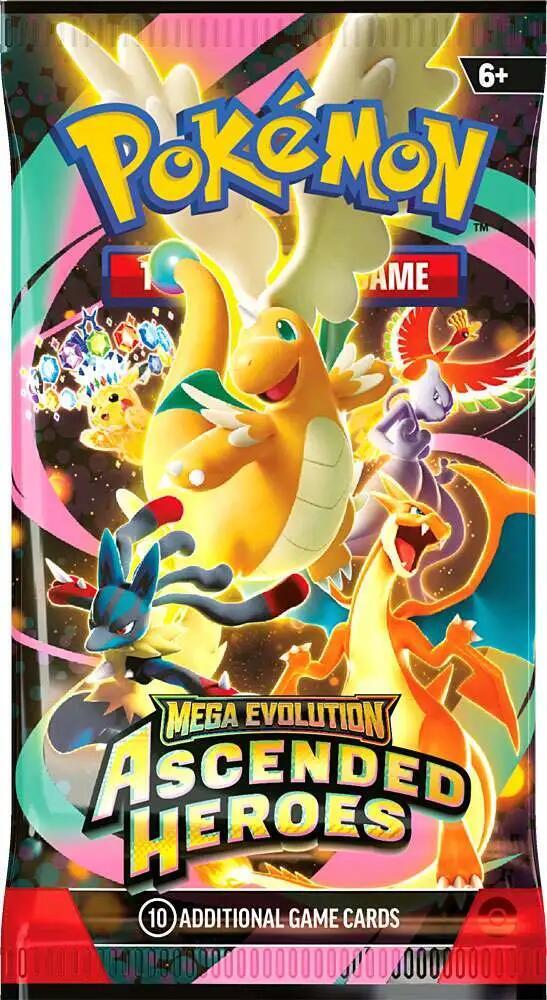 Pokemon TCG Mega Evolution - Ascended Heroes Booster Pack