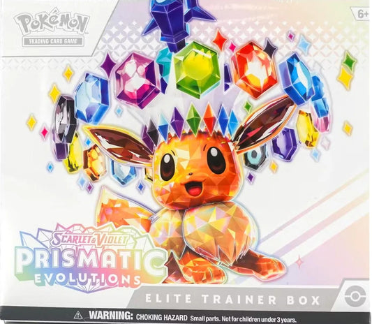 Pokémon TCG: Scarlet & Violet—Prismatic Evolutions Elite Trainer Box